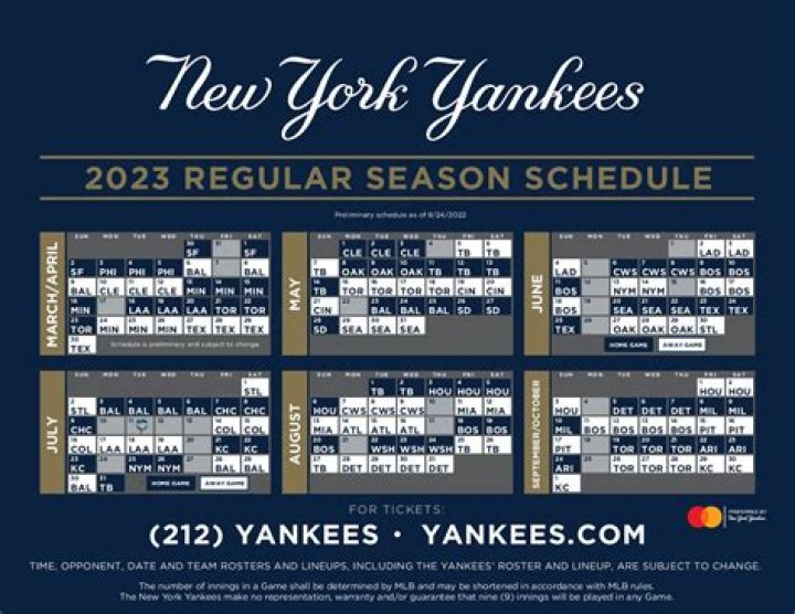 2023 Yankees Schedule: A Comprehensive Guide for Every Fan
