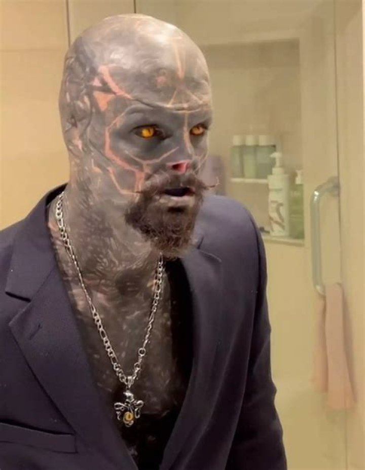 Anthony Loffredo: The Man Who Transformed His Body into a Real-Life 'Black Alien'