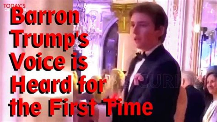 Barron Trump Singing: Exploring the Young Trump's Musical Talent