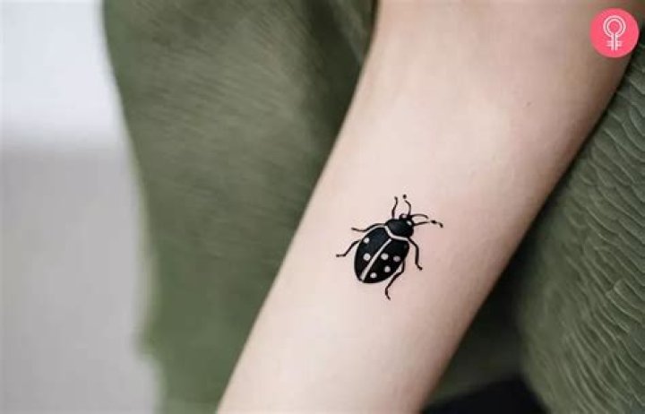 Black Ladybug Tattoo: A Symbol of Beauty, Resilience, and Individuality