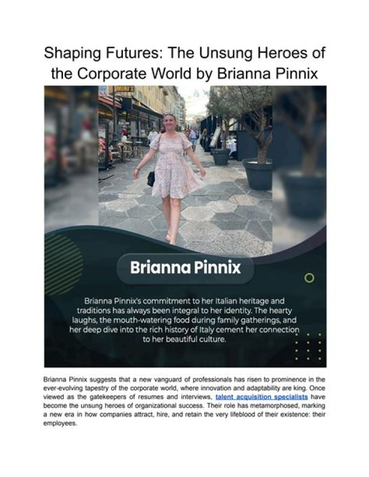Brianna Pinnix: The Rising Star of Social Media and Influencer Marketing