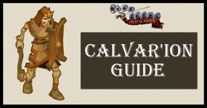 Calvarion Strategy OSRS: The Ultimate Guide for Success