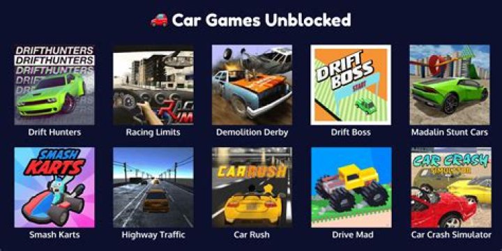 Cargames Unblocked: Your Ultimate Guide to Exciting Car Games