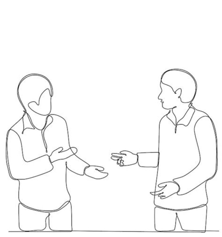 Creating a Simple Yet Charming Drawing of Two People Preparing Breakfast