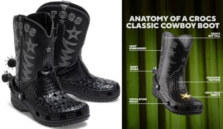 Crocs Cowboy Boots: Where Comfort Meets Western Style