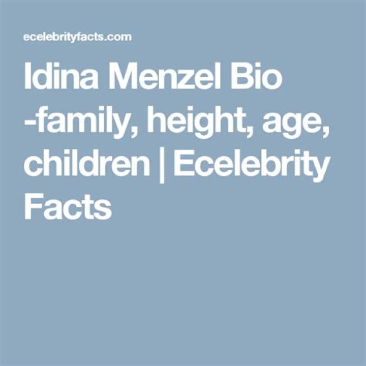 Discovering the Height of Idina Menzel: A Comprehensive Guide