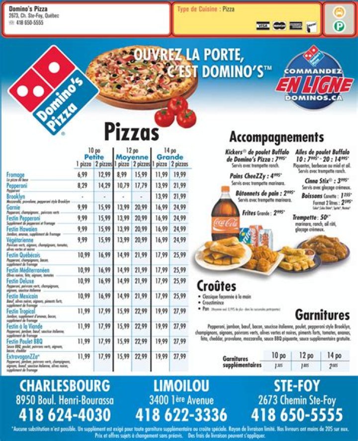 Domino's Pizza Batesville Menu: A Comprehensive Guide to Your Favorite Pies and More