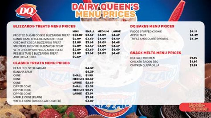 DQ Menu Nutrition Facts: A Comprehensive Guide to Your Favorite Dairy Queen Treats