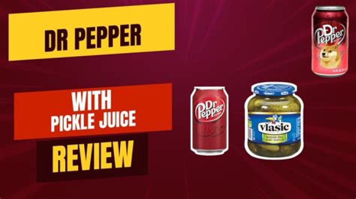 Dr. Pepper and Pickles: A Unique Culinary Combination