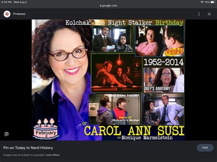 Exploring the Life and Legacy of Carol Ann Susi