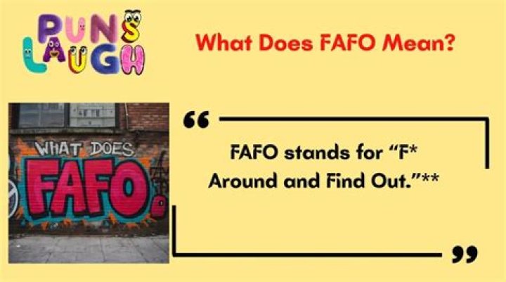 Fafo Meaning: Exploring the Origins, Usage, and Cultural Impact