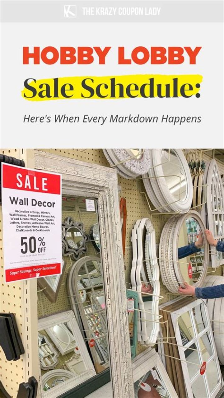 Hobby Lobby Sales for Week: Your Ultimate Guide to Discounts and Deals