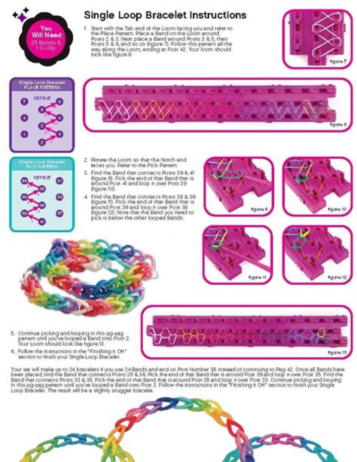 How to Make a Loom Band Bracelet on a Loom: A Step-by-Step Guide