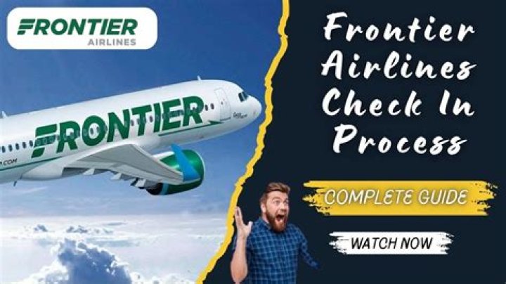 How to Master Frontier Airlines Flight Check-In: A Comprehensive Guide