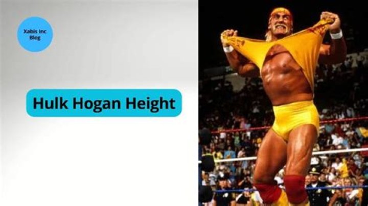 Hulk Hogan Height and Weight: A Comprehensive Look at the Iconic Wrestler's Measurements