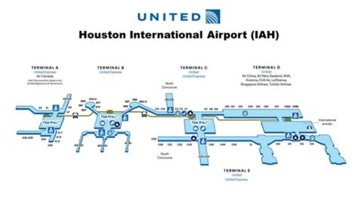 IAH United Terminal Map: A Comprehensive Guide for Travelers