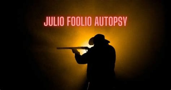 Julio.Foolio Autopsy: A Detailed Examination and Analysis