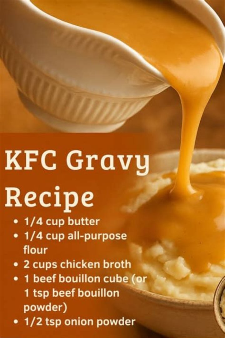 KFC Gravy: The Irresistible Sauce Behind the Famous Fried Chicken