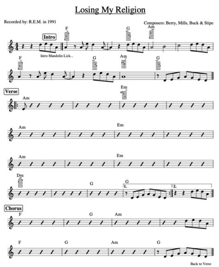Losing My Religion: An In-Depth Analysis of R.E.M. Lyrics