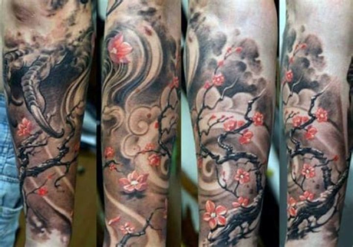 Male Cherry Blossom Tattoo: A Symbol of Strength, Beauty, and Timeless Elegance