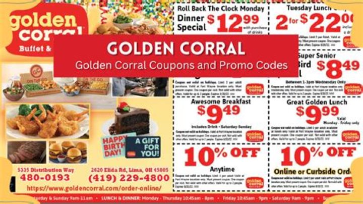 Maximize Your Savings with Golden Corral Lunch Coupons