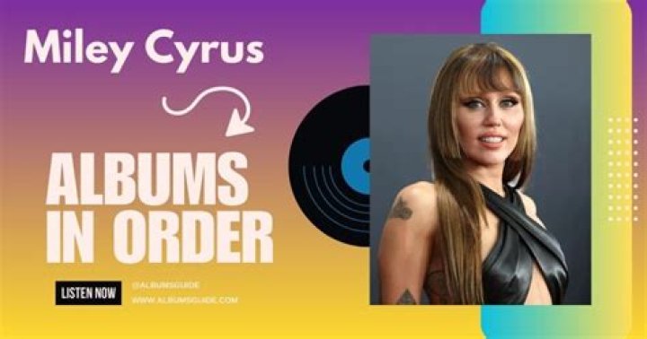 Miley Cyrus Albums: A Comprehensive Exploration of Her Musical Journey