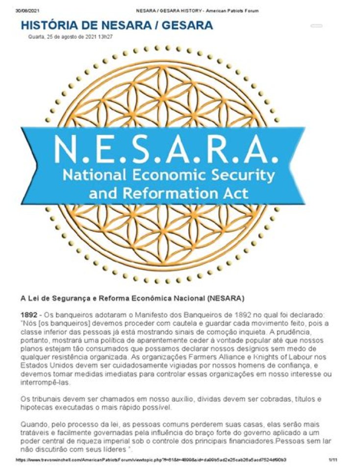 Nesara: The Economic Reform Movement That Could Change America