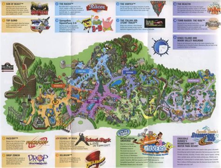 Paramount Kings Island Map: Your Ultimate Guide to Adventure