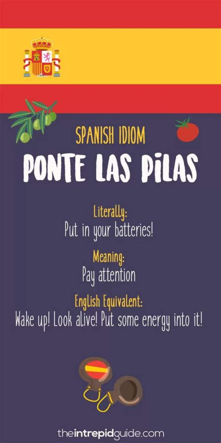 Ponte las Pilas Meaning: Energize Your Spanish Vocabulary