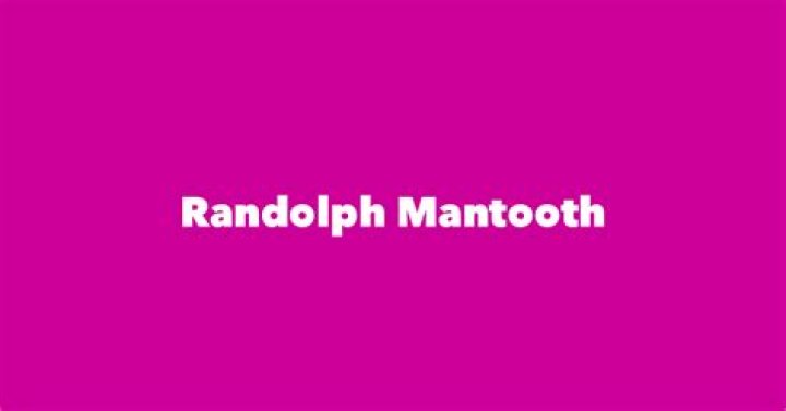 Randolph Mantooth Children's Names: A Comprehensive Guide