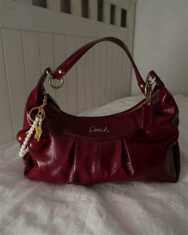 Rediscovering Elegance: The Vintage Coach Burgundy Crescent
