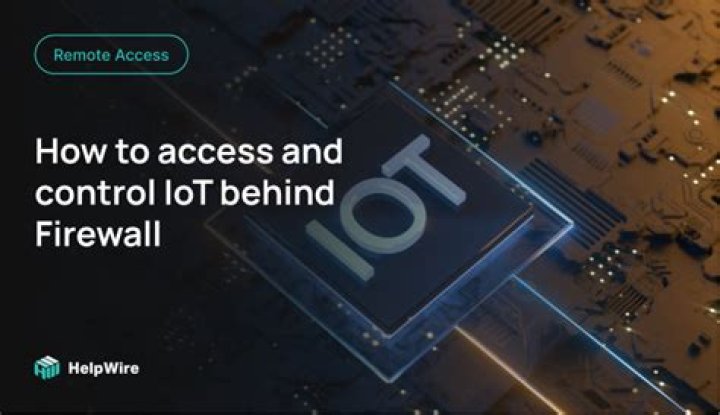 Remote Connect IoT Device Behind Firewall Example AWS