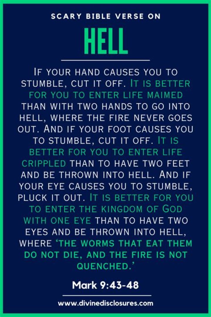 Scary Bible Verses About Hell: A Comprehensive Guide to Understanding the Divine Warning