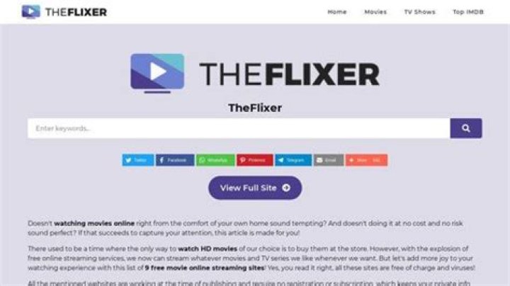 The Flixter: Your Ultimate Guide to Movie Recommendations and Streaming