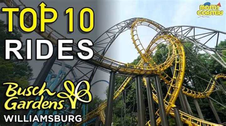 Top Thrilling Rides at Busch Gardens Williamsburg Virginia: The Ultimate Adventure Guide