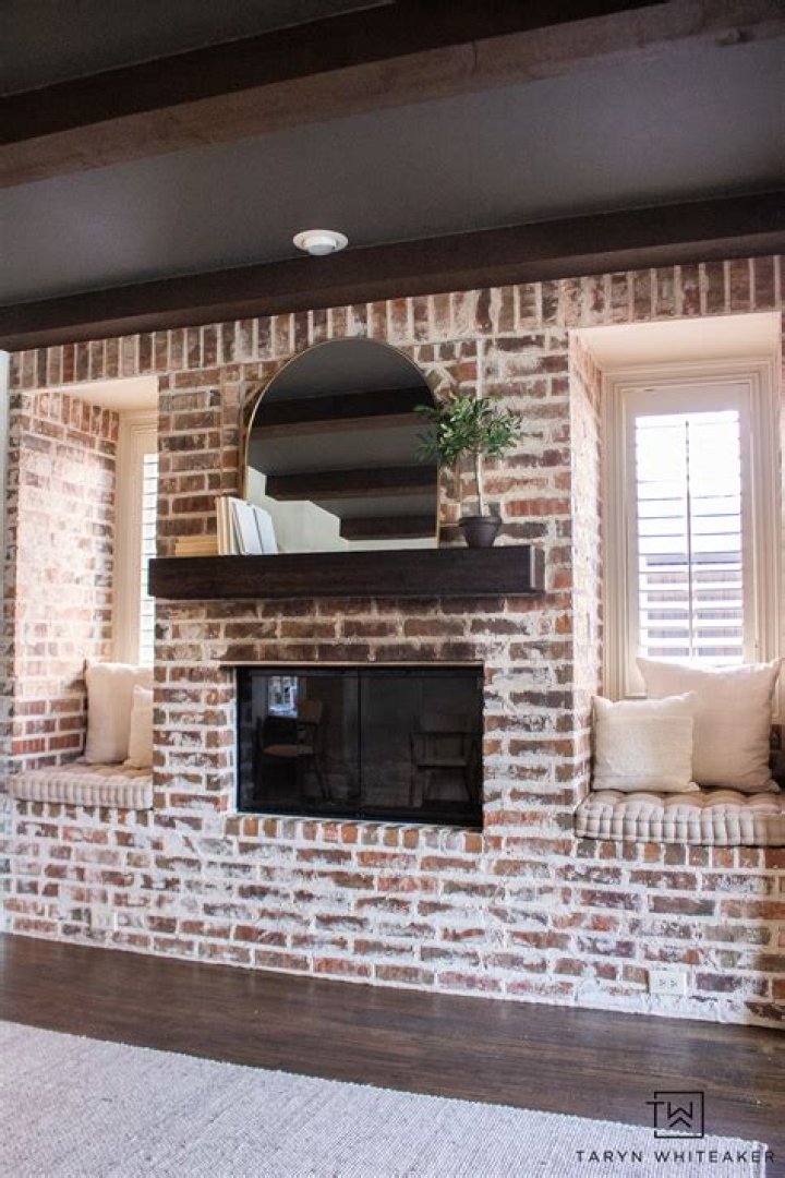 Transform Your Living Space: The Art of TV Hung on Brick Fireplace