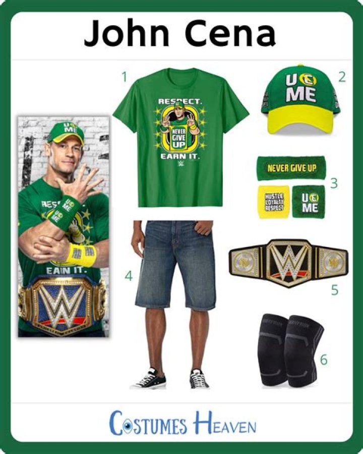 Unleashing the Power of the John Cena Costume
