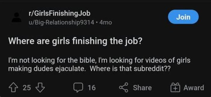 Unveiling the World of Reddit Girls Finishing the Job
