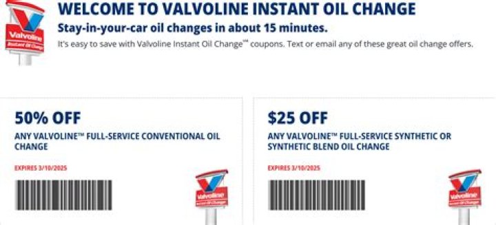 Valvoline Oil Change Coupon 50 Percent Off: Your Ultimate Guide to Savings
