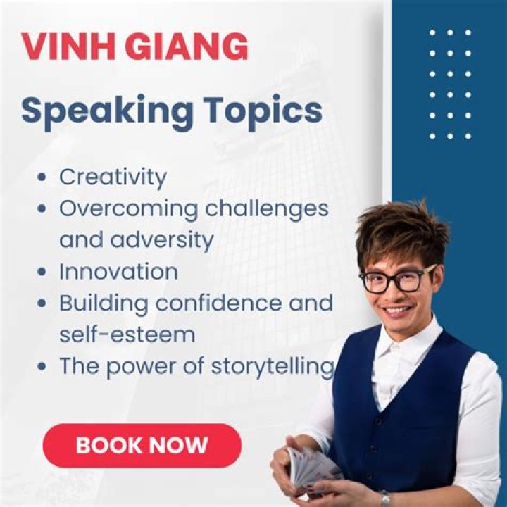 Vinh Giang Speaking Fee: A Comprehensive Guide to His Expertise and Influence