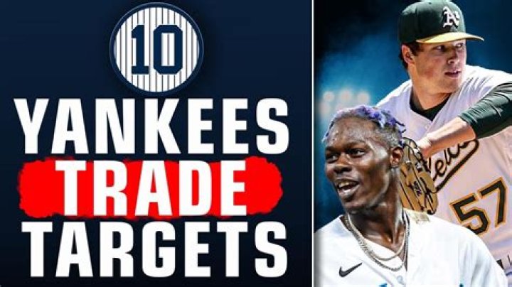 Yankees Trade Targets: Strengthening the Roster for Championship Contention