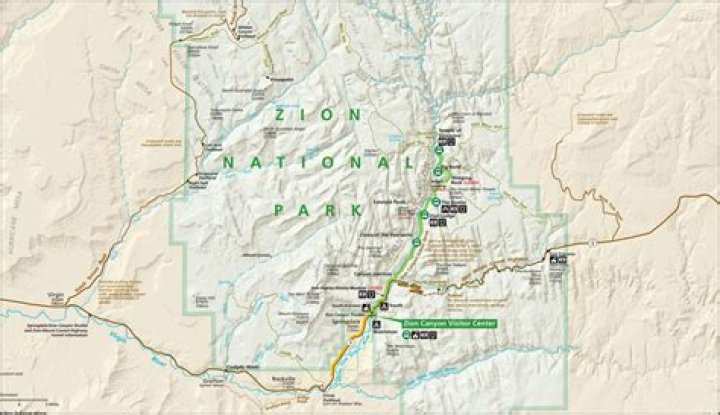 Zion Park Map: Your Ultimate Guide to Exploring the Natural Wonders